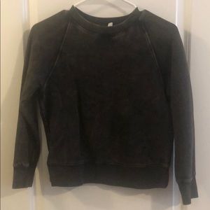 Free People Cropped Crewneck
